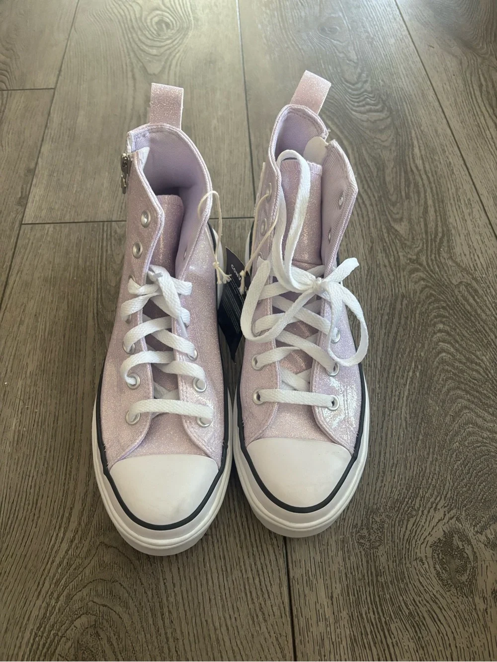 Converse Kids Glitter de los High-Top Sneakers